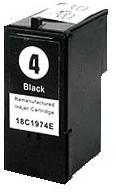 
	Lexmark No. 4 (18C1974) Remanufactured Black Cartridge
